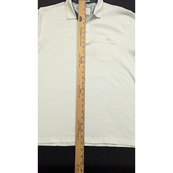 Denim & Flower Ricky Singh Shirt Large Slim Fit Short Sleeve Button Up Cotton - Picture 6 of 7